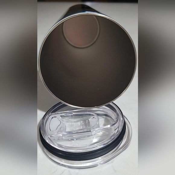 🔥2For$20  Tumbler "Perfectly Imperfect" Purple, Blue, Black, Gold Marbled - Picture 8 of 10